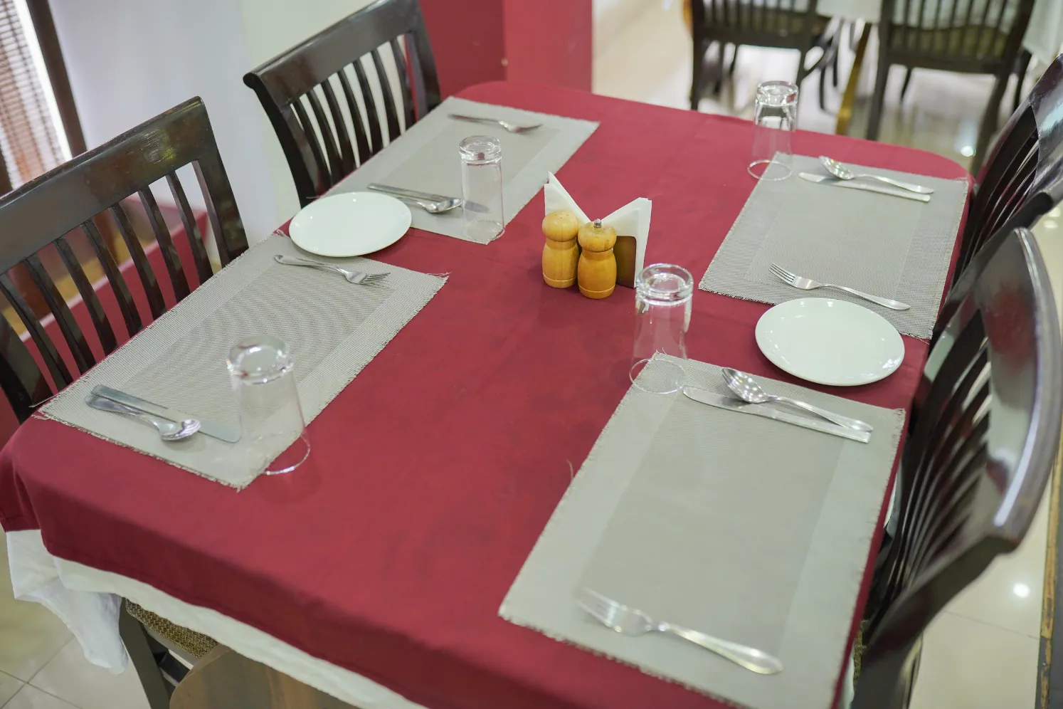 Hotel restaurant dining experience